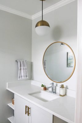 Classic modern guest bathroom remodel