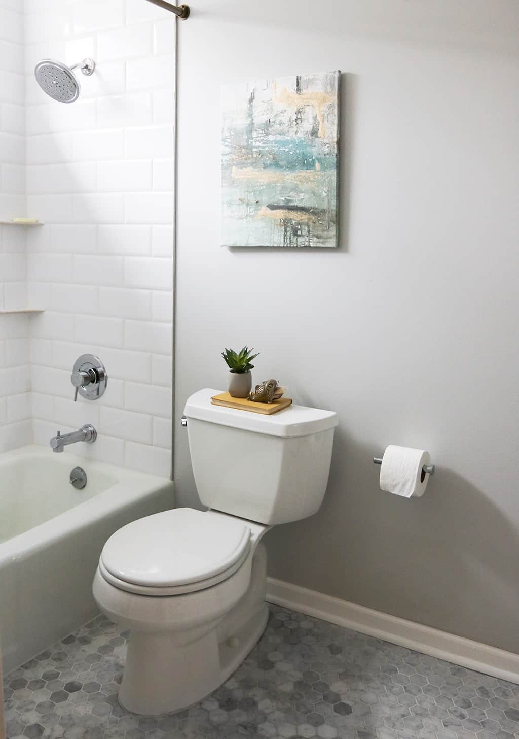 Classic modern guest bathroom remodel