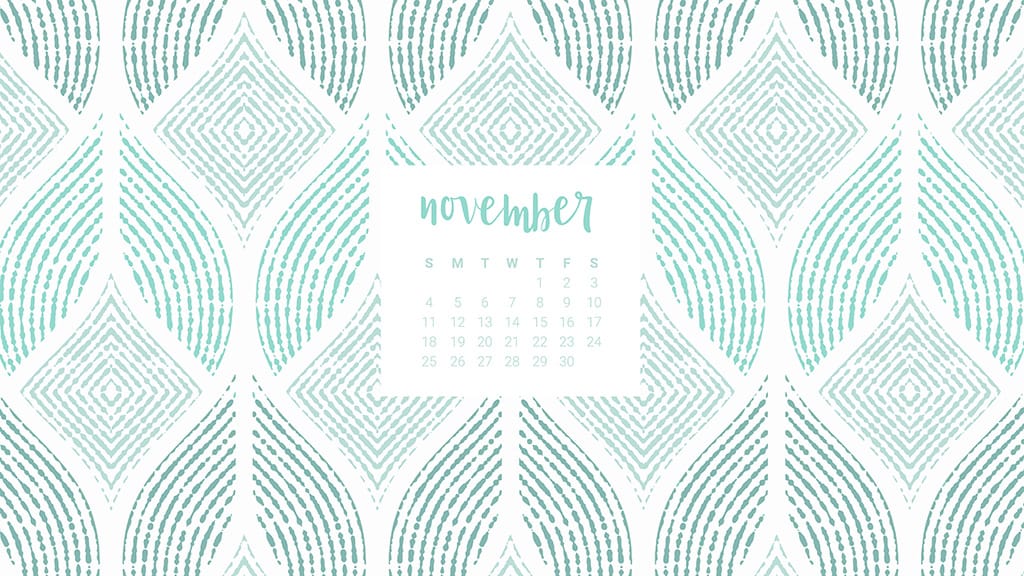 Audrey of Oh So Lovely Blog shares 10 FREE November calendar wallpapers available in both Sunday and Monday starts for both desktop and smartphone. Download yours today!