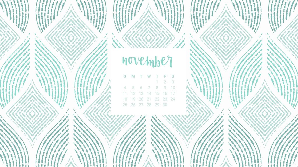 Audrey of Oh So Lovely Blog shares 10 FREE November calendar wallpapers available in both Sunday and Monday starts for both desktop and smartphone. Download yours today!