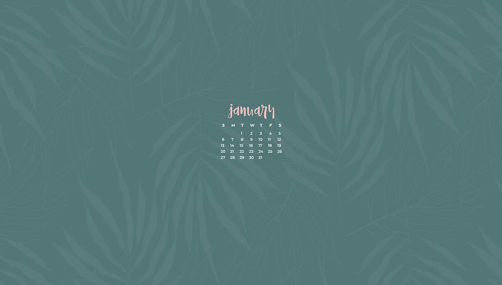 Audrey of OhSoLovelyBlog.com shares 10 FREE January 2019 desktop wallpaper calendars available in both Sunday and Monday starts for desktop and smart phone. Download you favorite today!