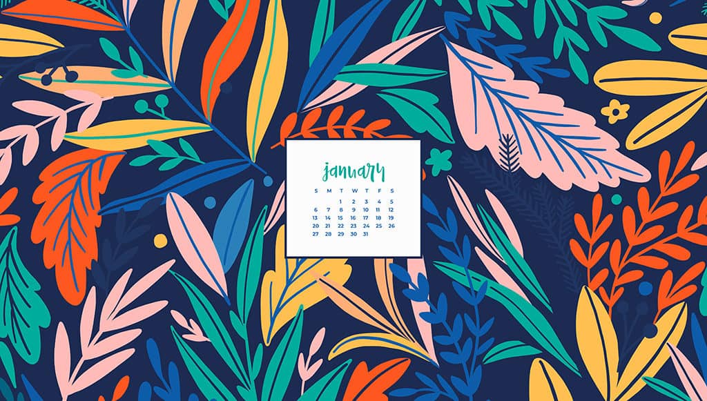 Audrey of OhSoLovelyBlog.com shares 10 FREE January 2019 desktop wallpaper calendars available in both Sunday and Monday starts for desktop and smart phone. Download you favorite today!