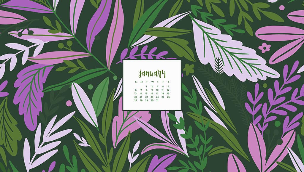 FREE January 2019 desktop wallpaper calendars - 10 design ...