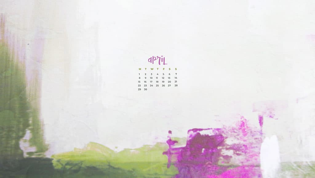 Audrey of Oh So Lovely Blog shares 12 FREE April 2019 desktop wallpaper calendars available in both Sunday and Monday starts for desktop and smart phone. Download yours today!