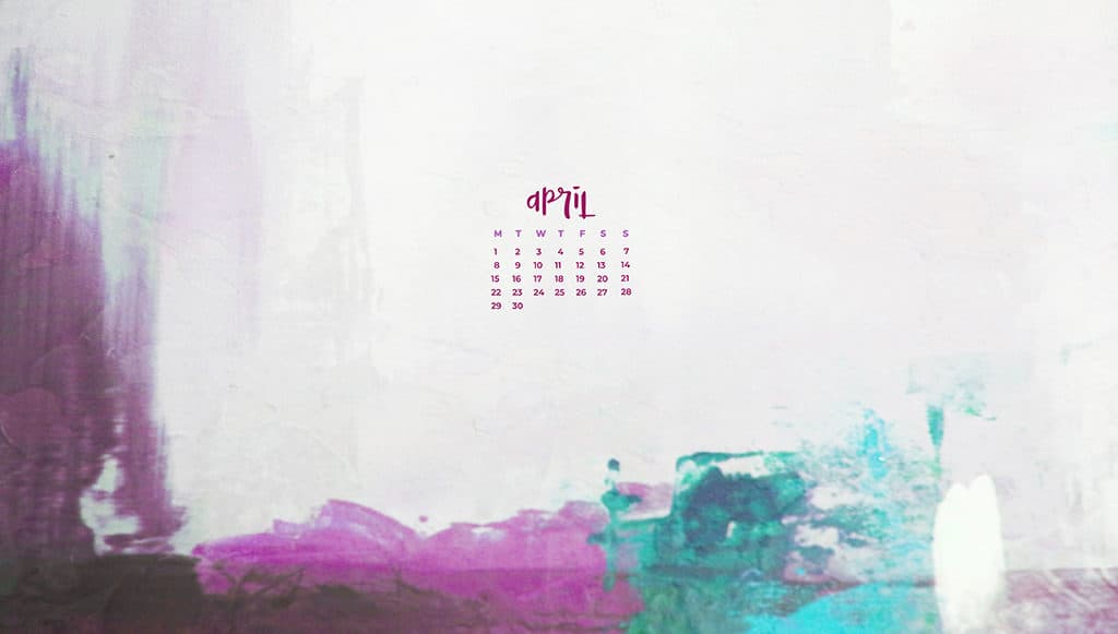 Audrey of Oh So Lovely Blog shares 12 FREE April 2019 desktop wallpaper calendars available in both Sunday and Monday starts for desktop and smart phone. Download yours today!