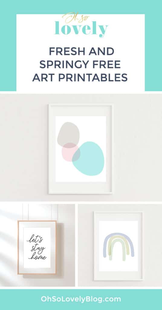 Audrey of Oh So Lovely Blog shares some hand drawn fresh and springy free printables—perfect for changing up those gallery walls for spring. Download yours today!