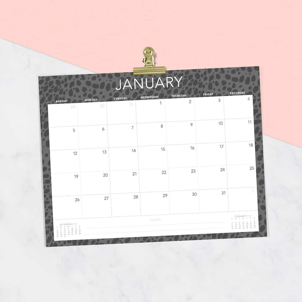 FREE 2019 PRINTABLE CALENDARS, Oh So Lovely Blog