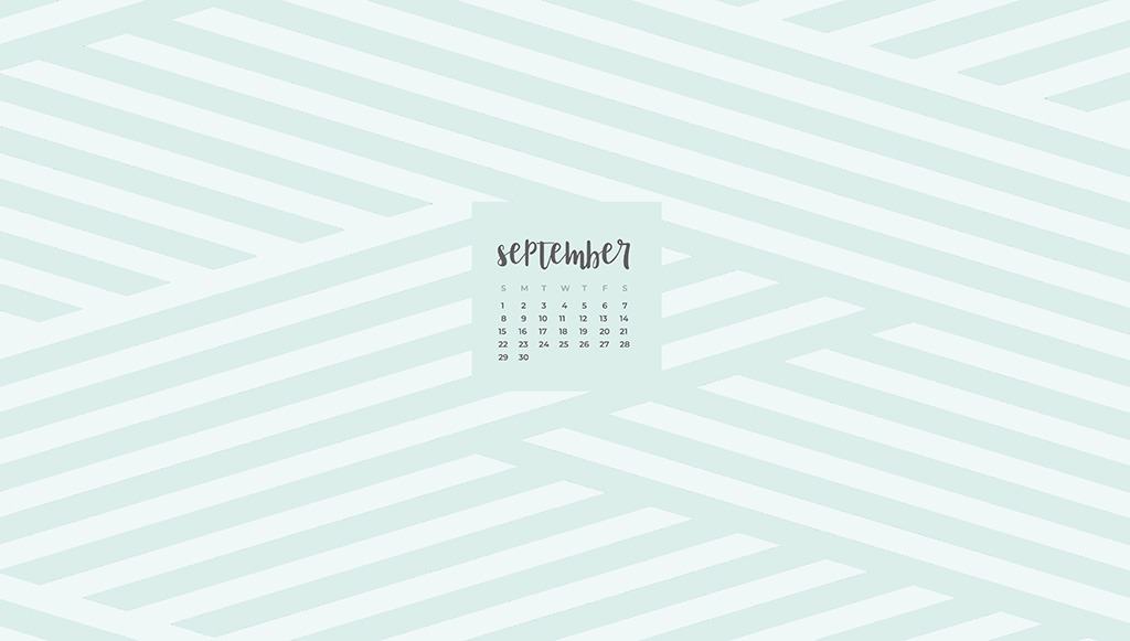 FREEBIES // SEPTEMBER WALLPAPER CALENDARS, Oh So Lovely Blog