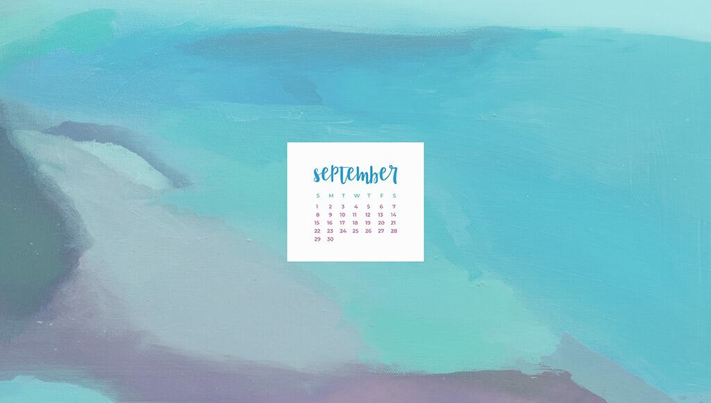 FREEBIES // SEPTEMBER WALLPAPER CALENDARS, Oh So Lovely Blog