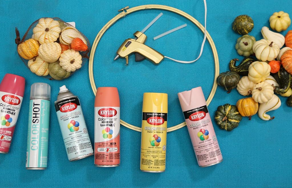 DIY // PUMPKIN WREATH AND GARLAND, Oh So Lovely Blog