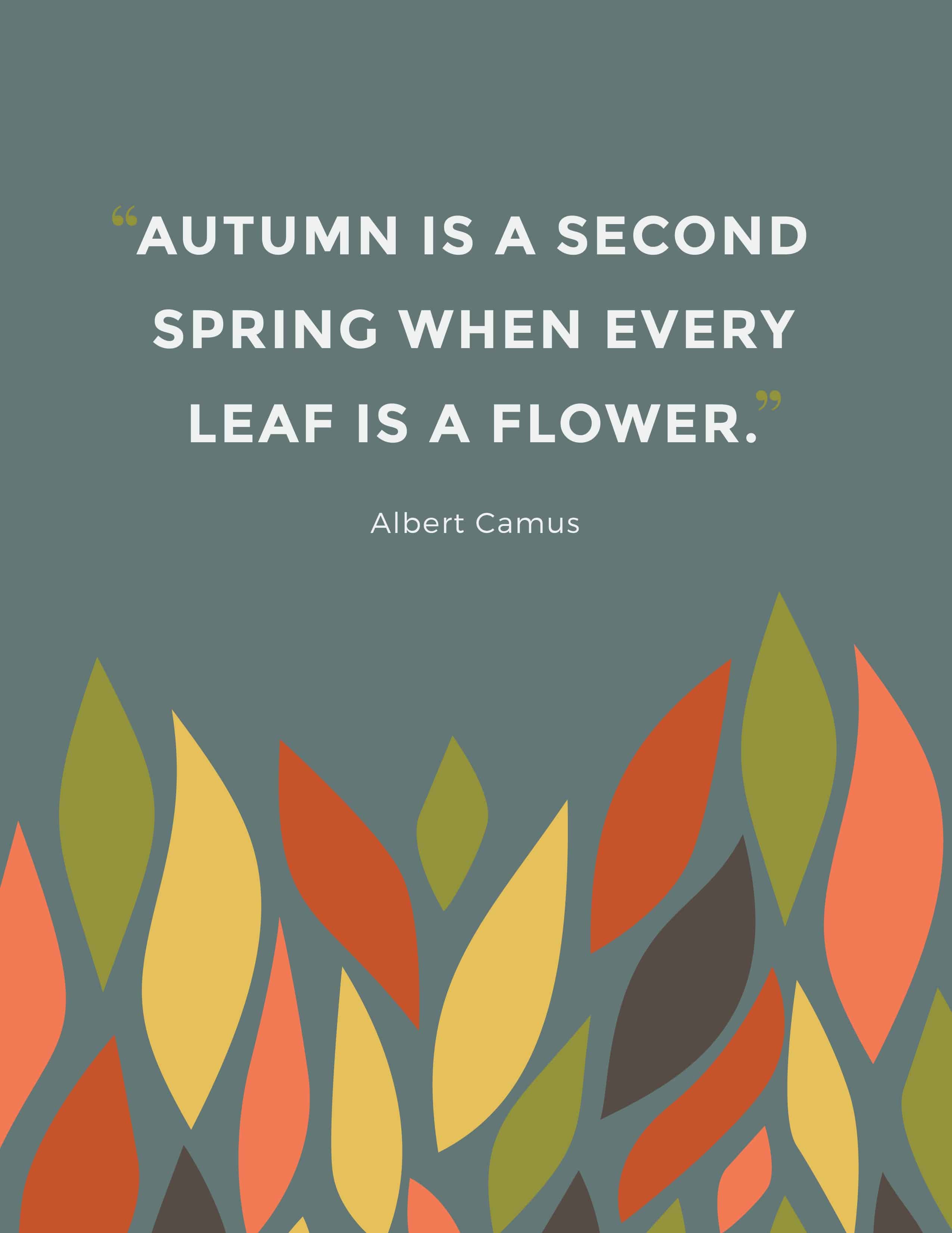 leaves quote