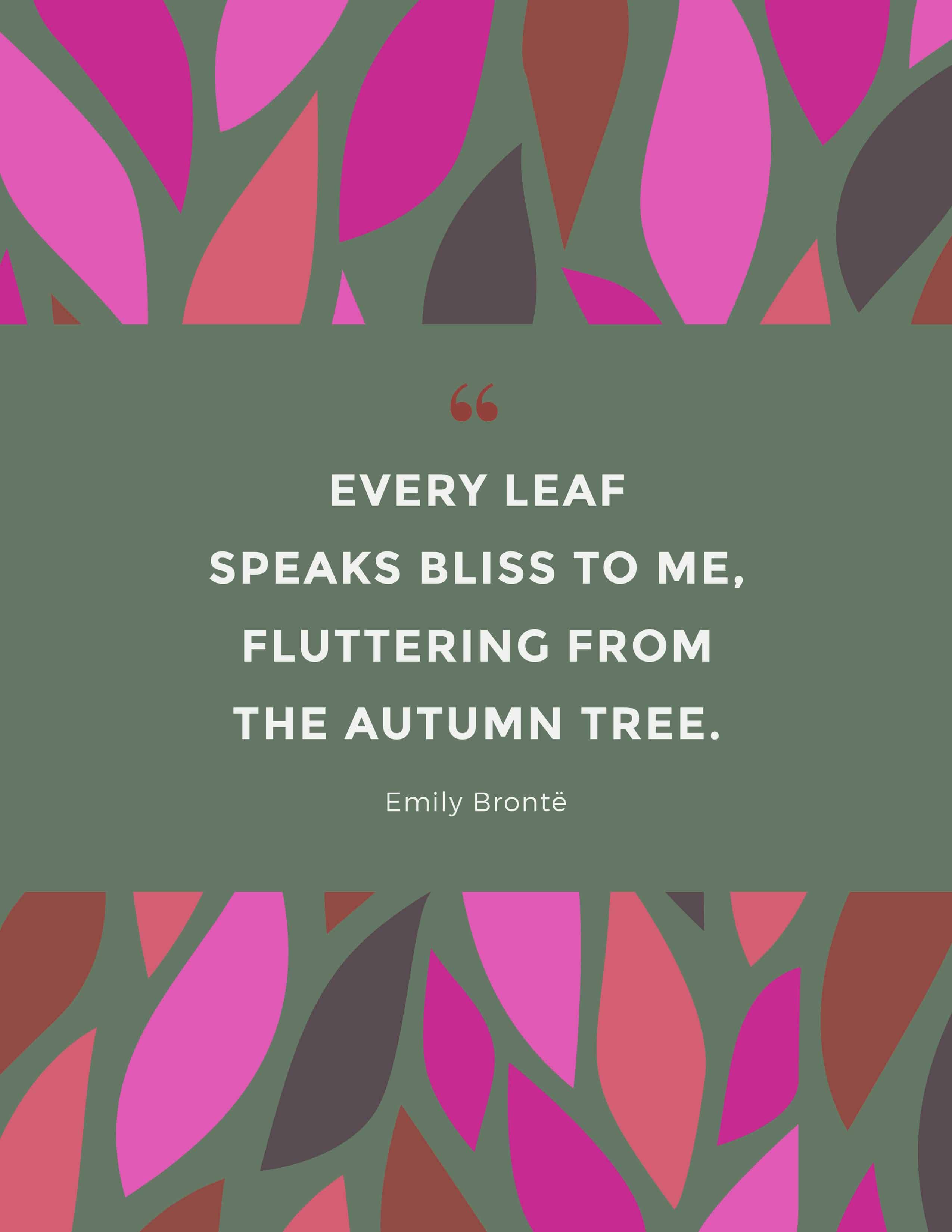 leaves quote