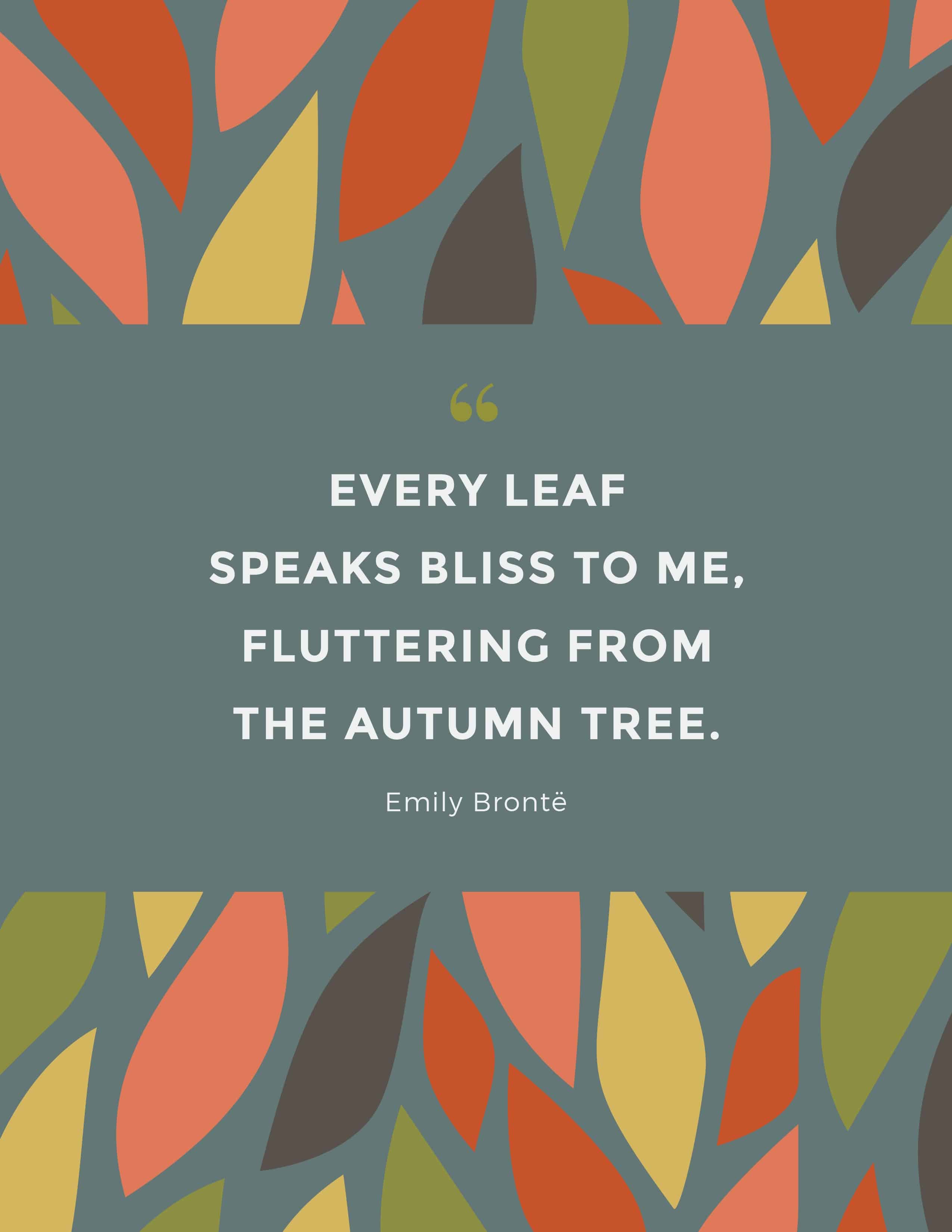 leaves quote