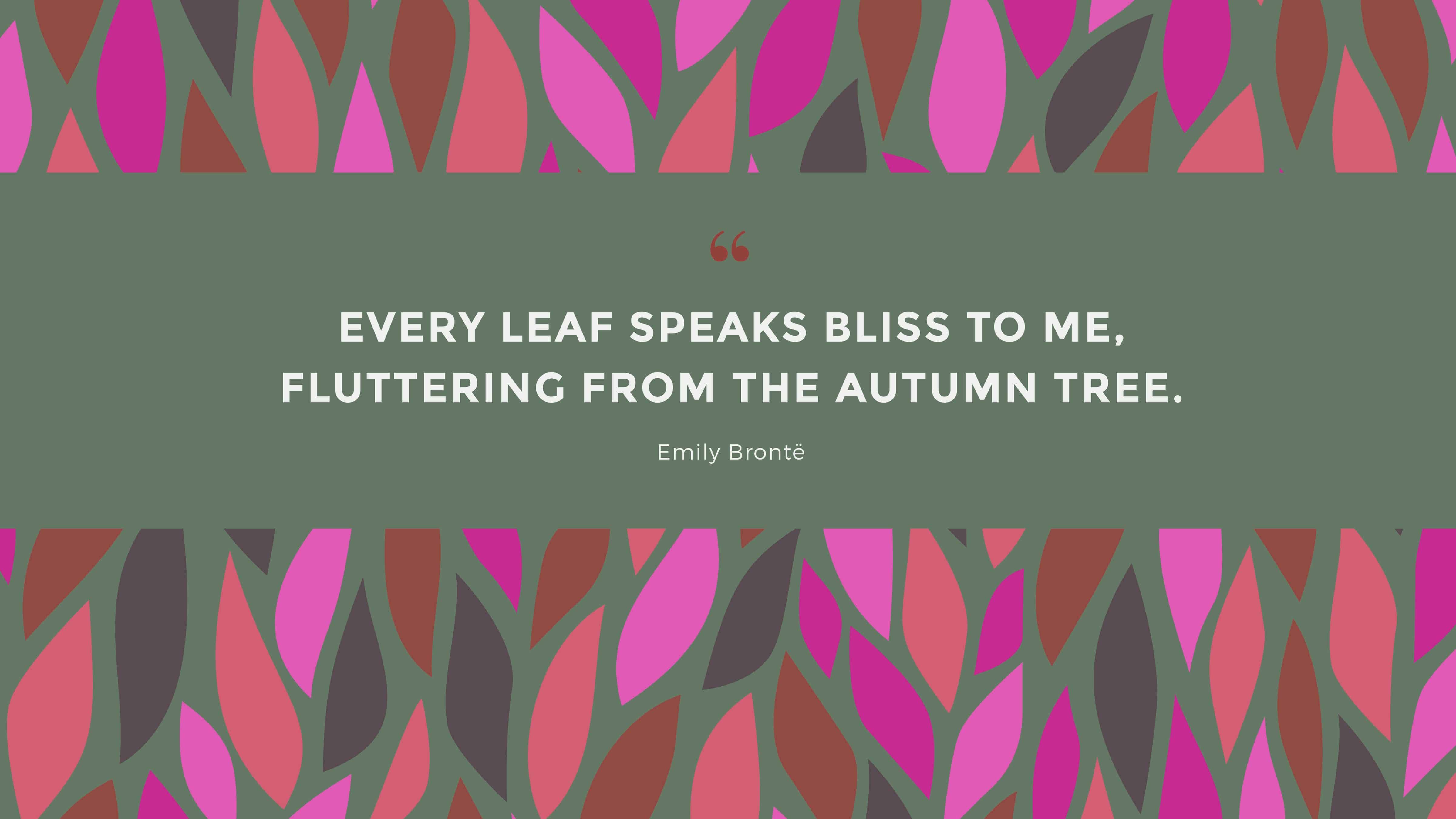 leaves quote