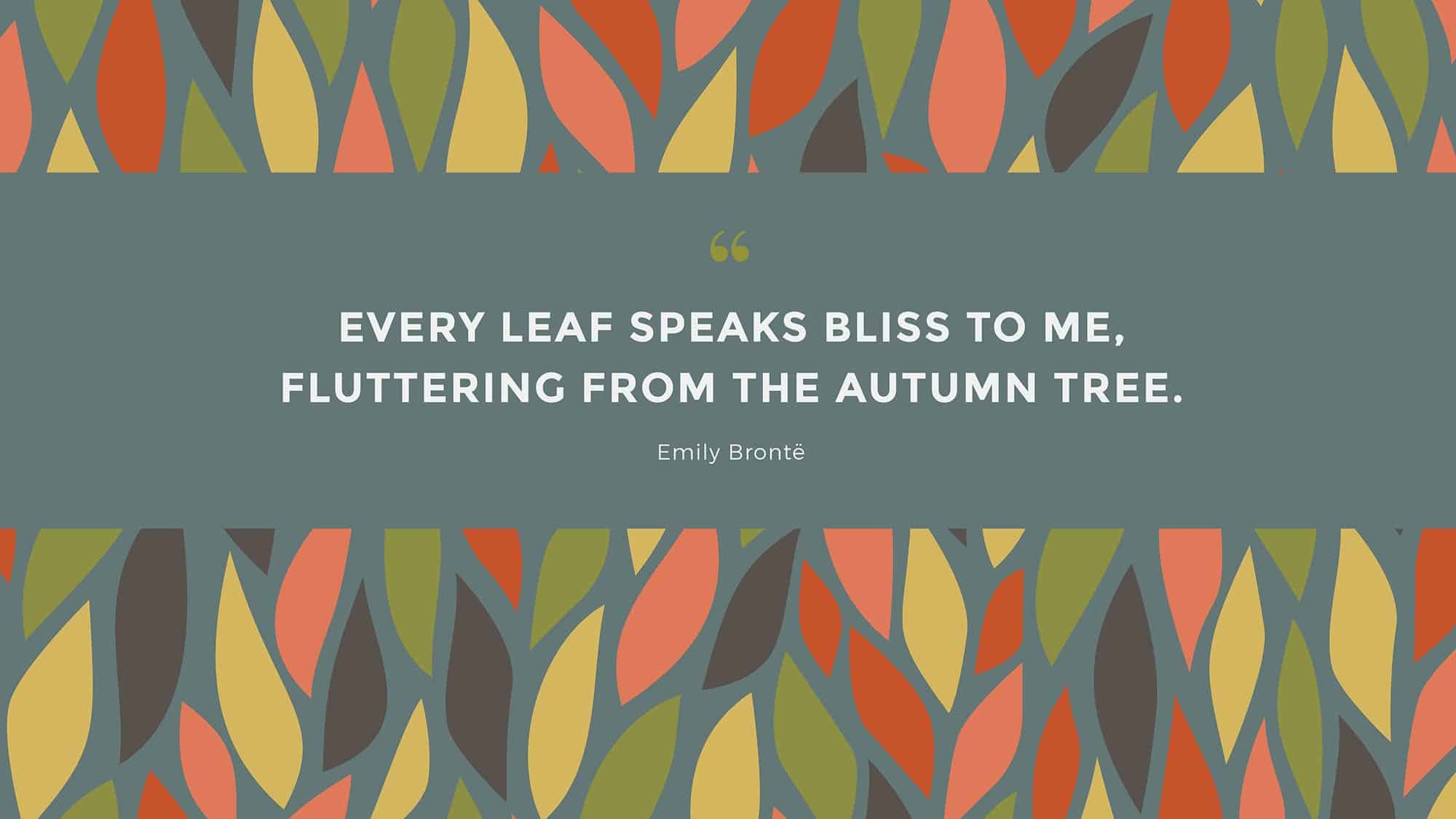 leaves quote