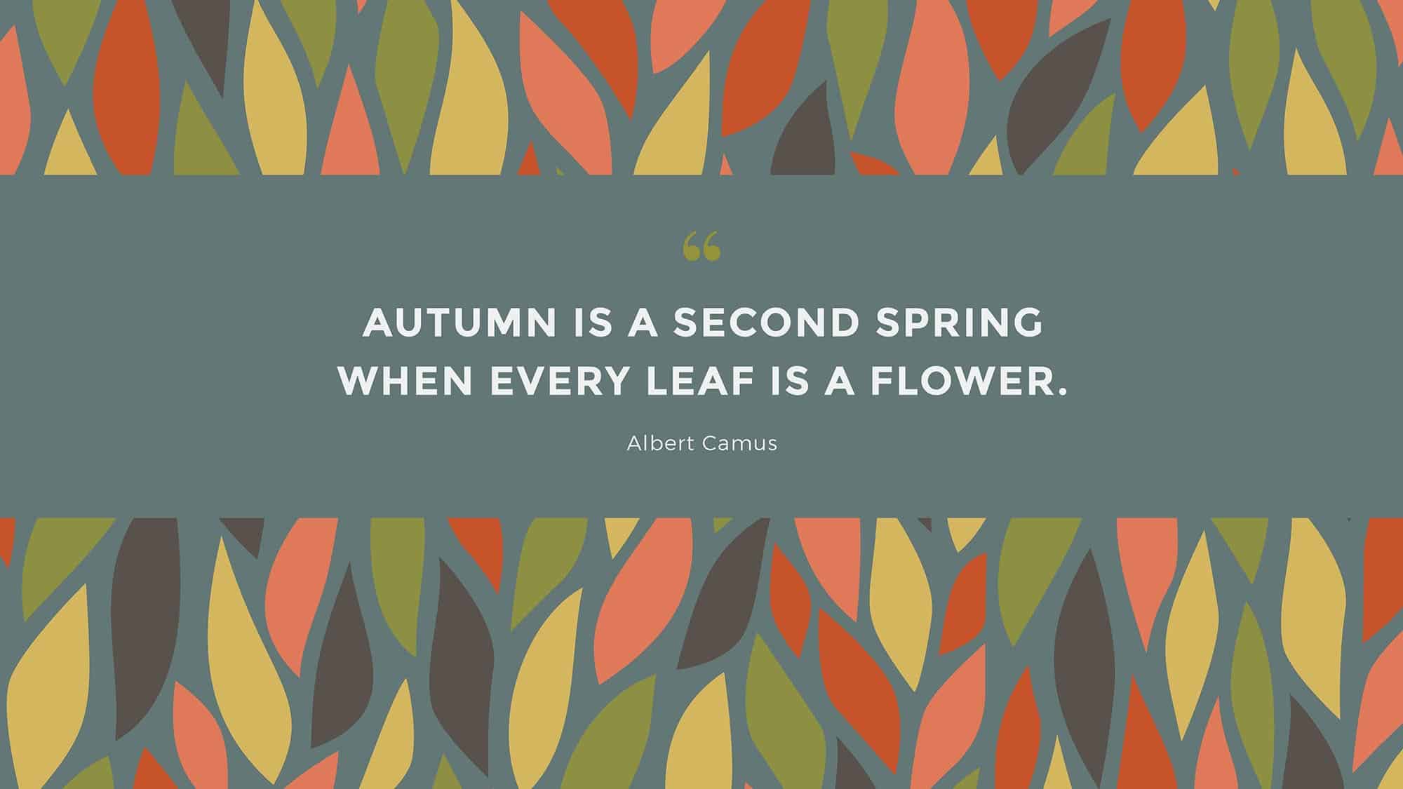 leaves quote