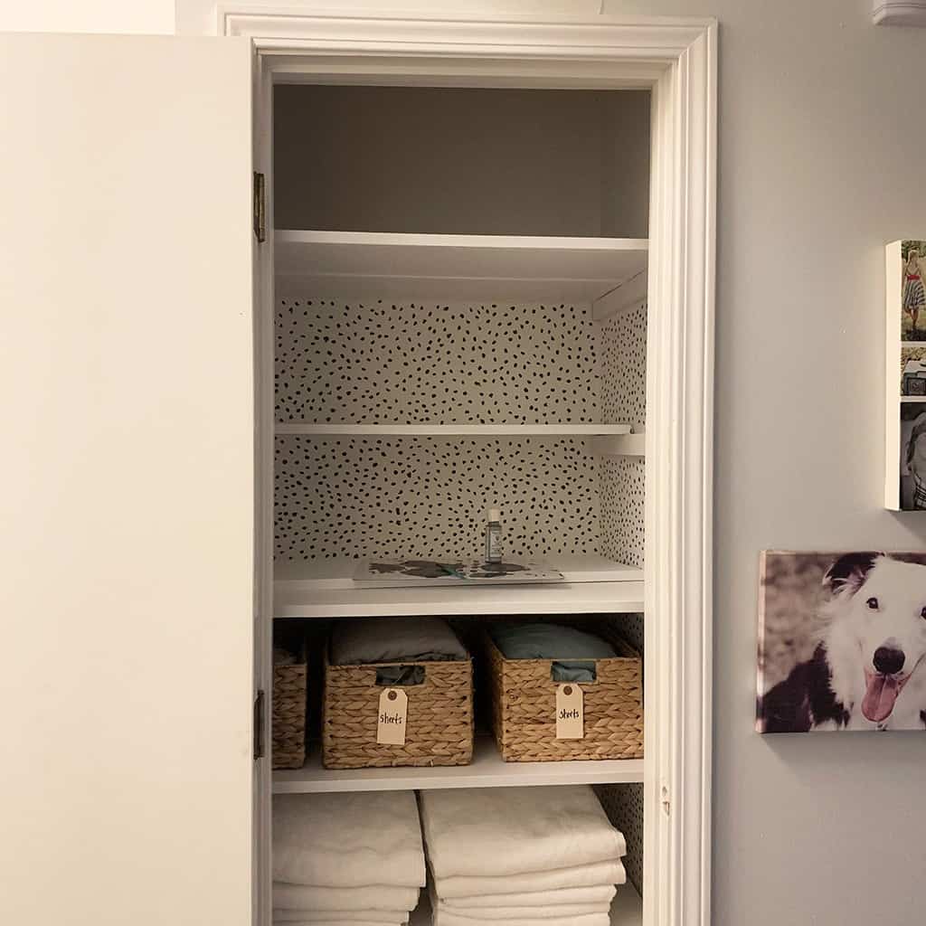 Coat Closet to Linen Closet Conversion - The Navage Patch