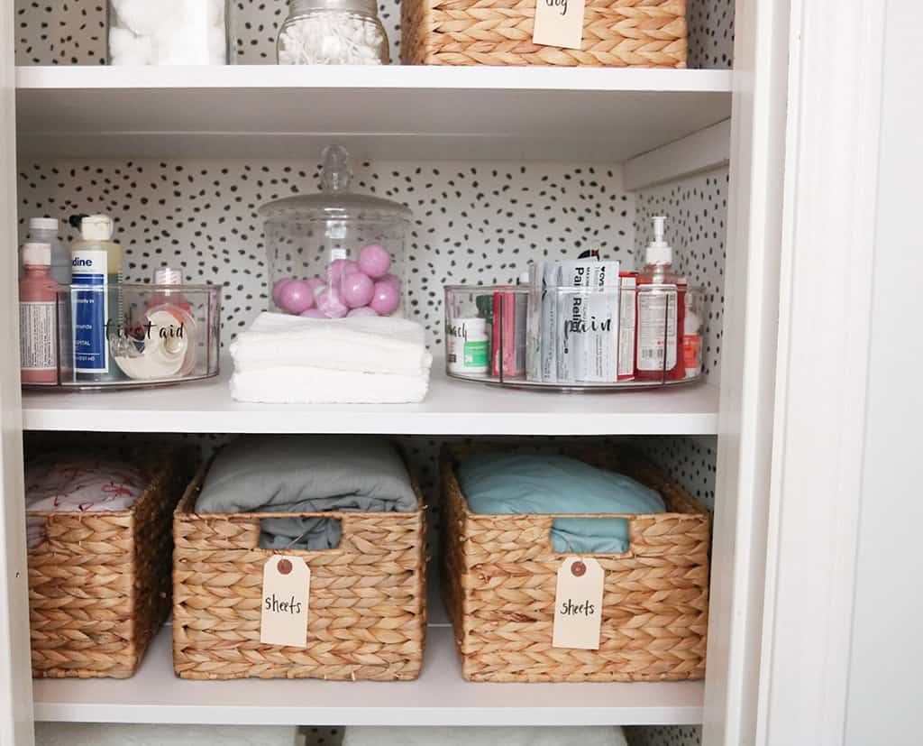 Linen Closet Organization {Tips & Tricks} – Love & Renovations