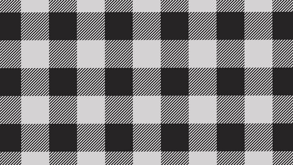 buffalo check black