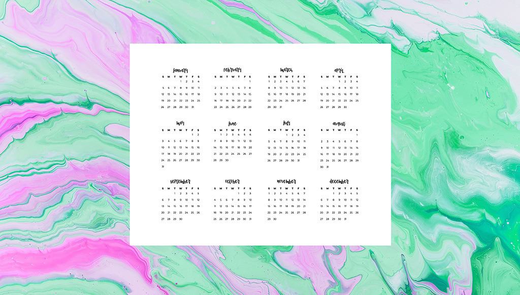 FREEBIES // 2020 DESKTOP WALLPAPERS, Oh So Lovely Blog