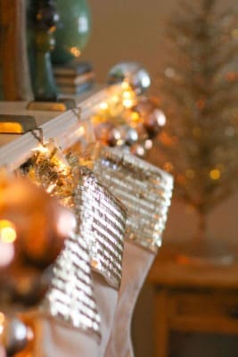 stockings on fireplace