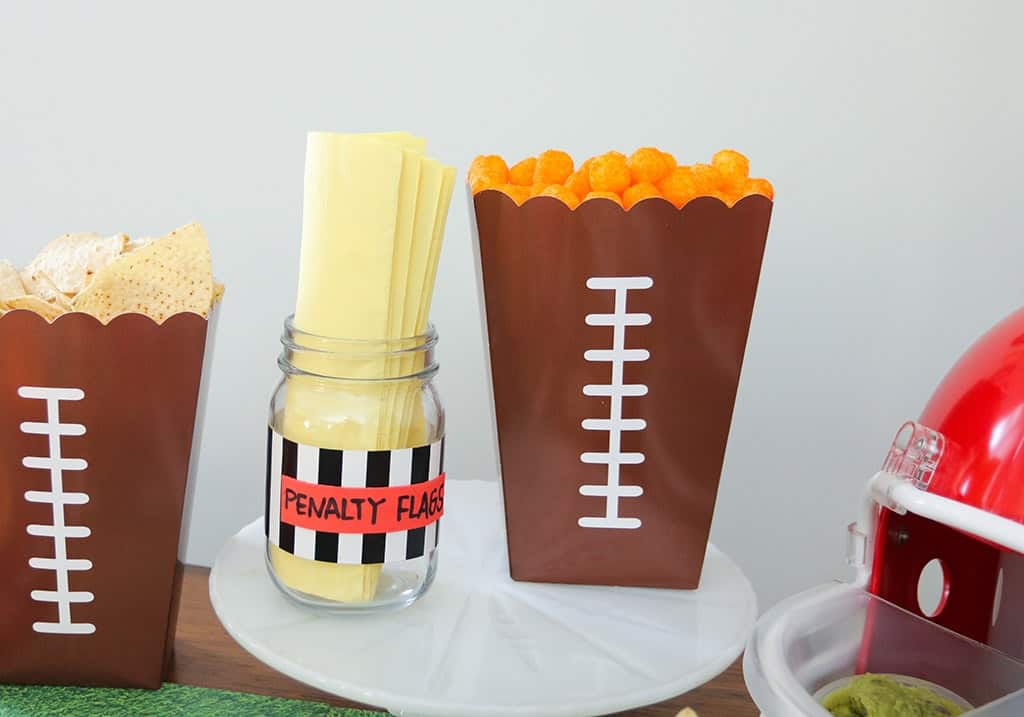 HOW TO MAKE EASY DIY SUPER BOWL PARTY DECOR, Oh So Lovely Blog