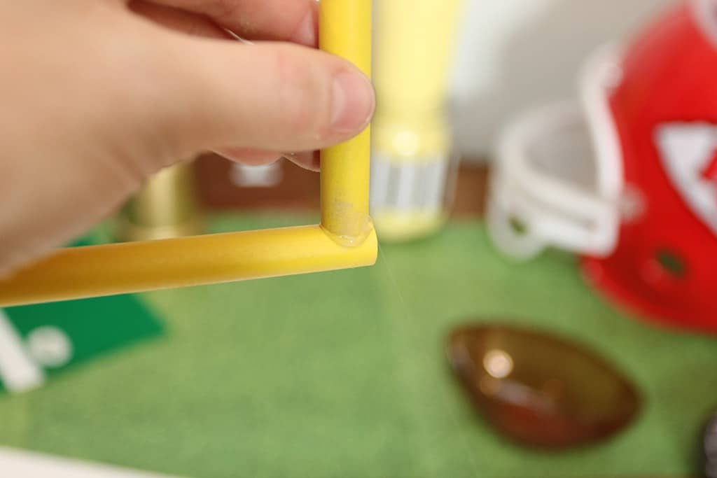 HOW TO MAKE EASY DIY SUPER BOWL PARTY DECOR, Oh So Lovely Blog