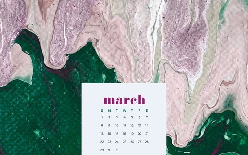 FREE March wallpapers