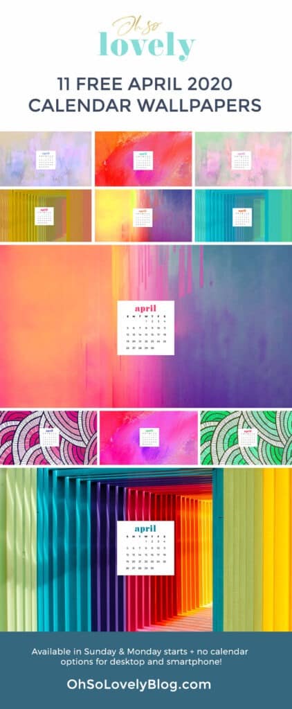 11 FREE APRIL WALLPAPERS, Oh So Lovely Blog