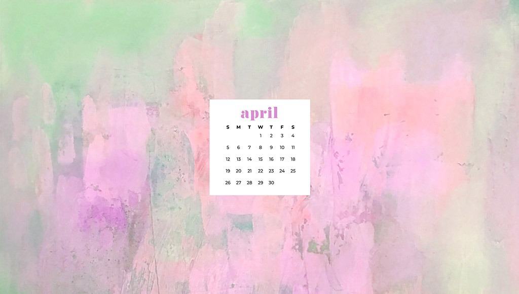 free April wallpaper springy