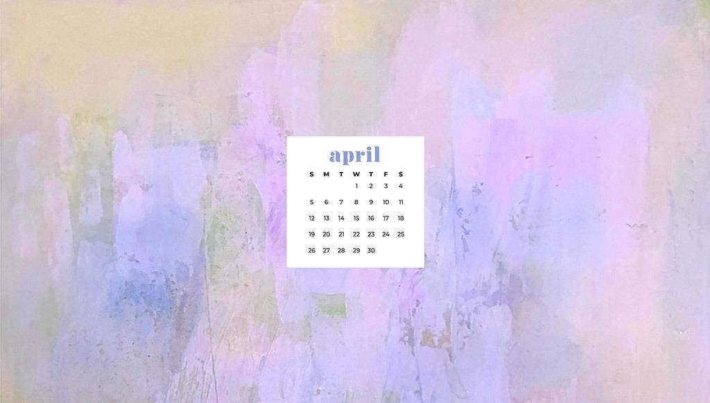 free April wallpaper springy