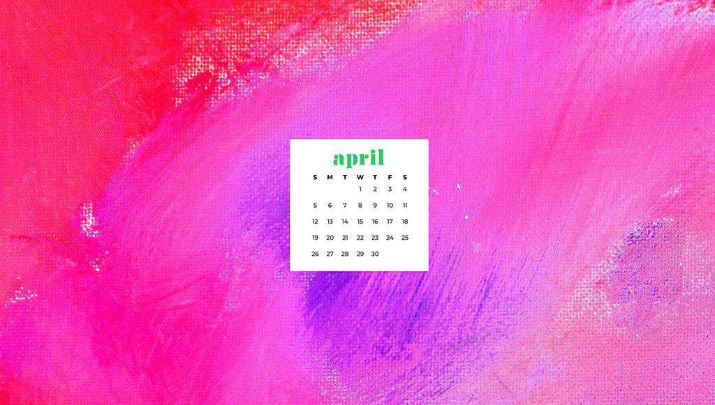 free April wallpaper colorful