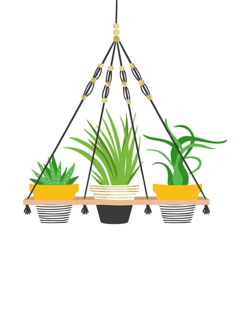 8 FUN &#038; FREE PLANT ART PRINTABLES, Oh So Lovely Blog