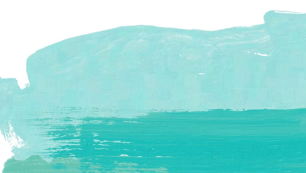 Free June wallpapers — turquoise paint abstract