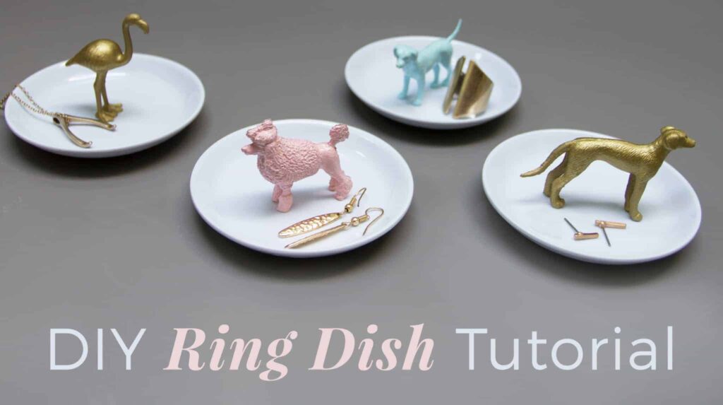 DIY ring dish