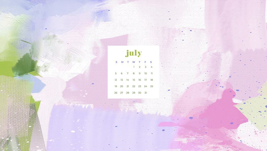 Free July wallpapers abstract