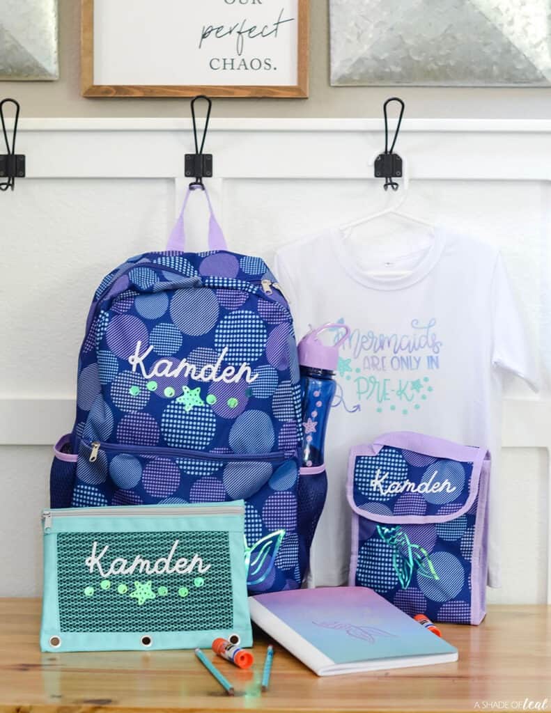 20 fun and easy ideas to personalize your back to school gear with Cricut 