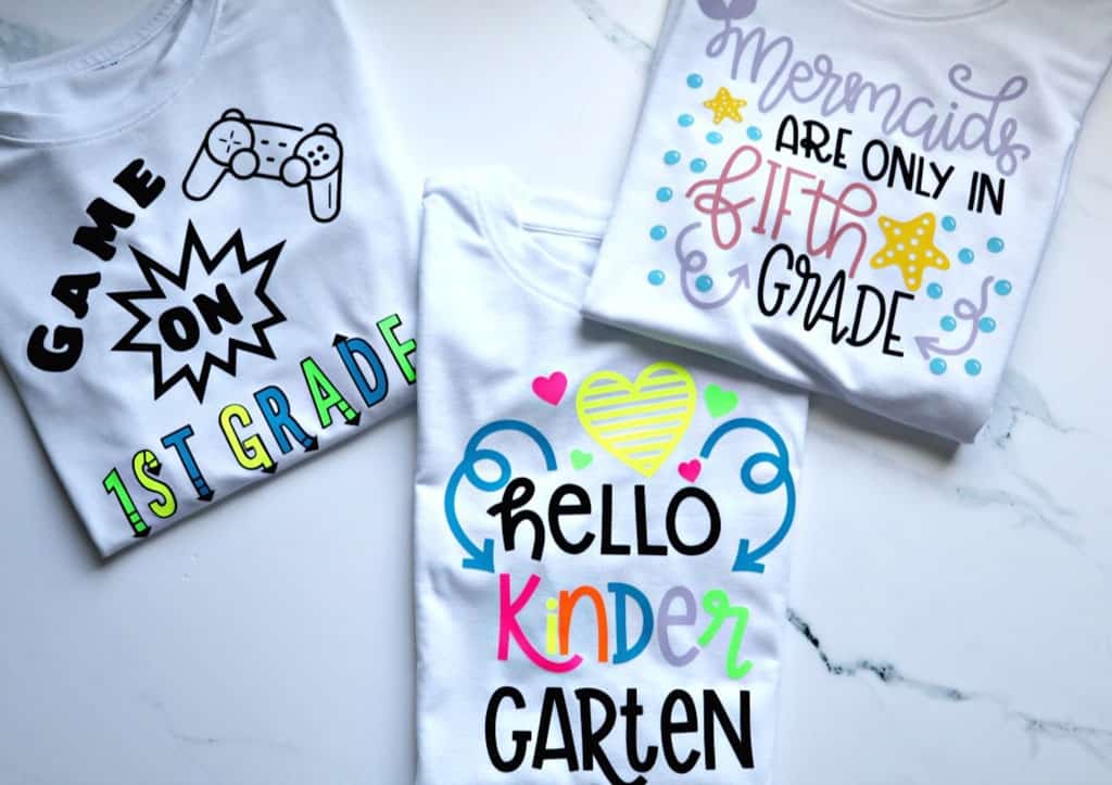 20 fun and easy ideas to personalize your back to school gear with Cricut 