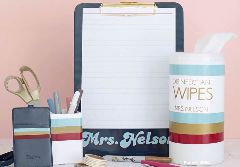 20 fun and easy ideas to personalize your back to school gear with Cricut 