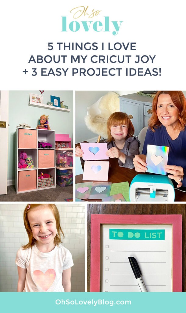 5 things I truly love about my Cricut Joy, Easy Press 2, and Access + 3 super cute and easy projects that anyone can make. 