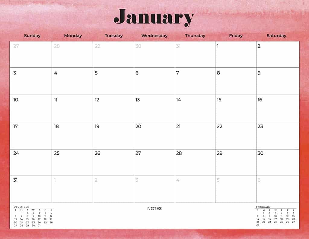 free 2021 calendars