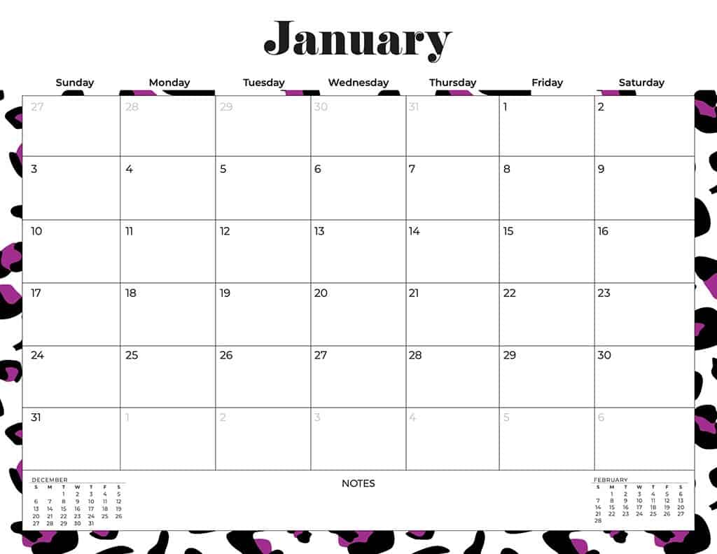 Oh So Lovely January 2022 Calendar February Calendar 2022