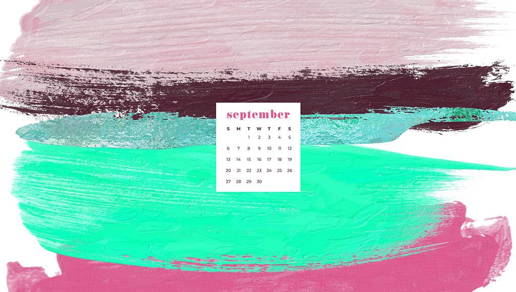 Free September 2020 desktop calendar wallpapers — 16 designs options!