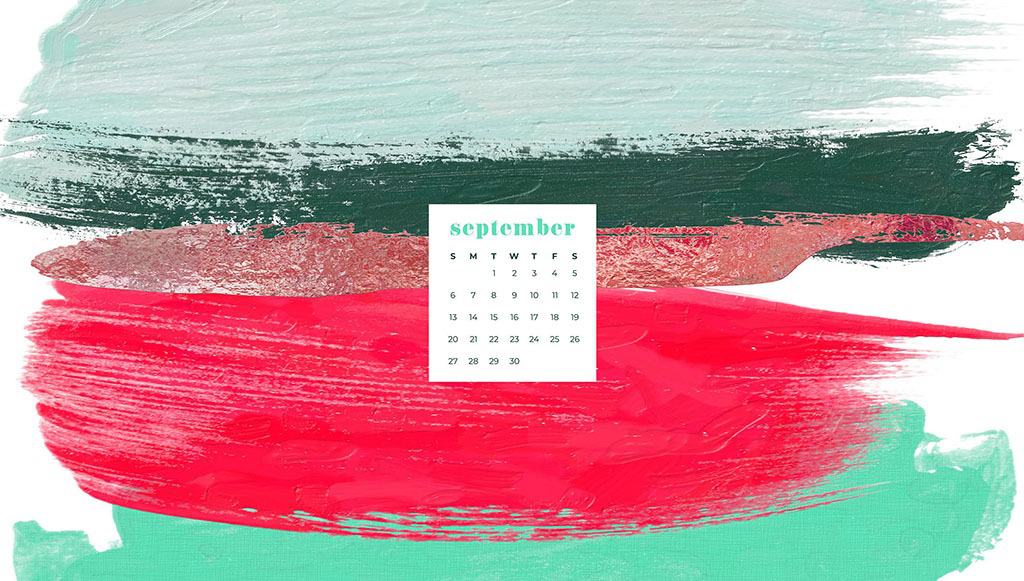 Free September 2020 desktop calendar wallpapers — 16 designs options!