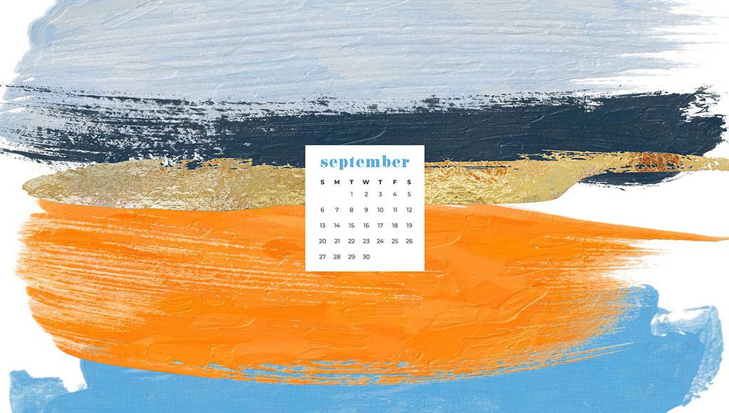 Free September 2020 desktop calendar wallpapers — 16 designs options!