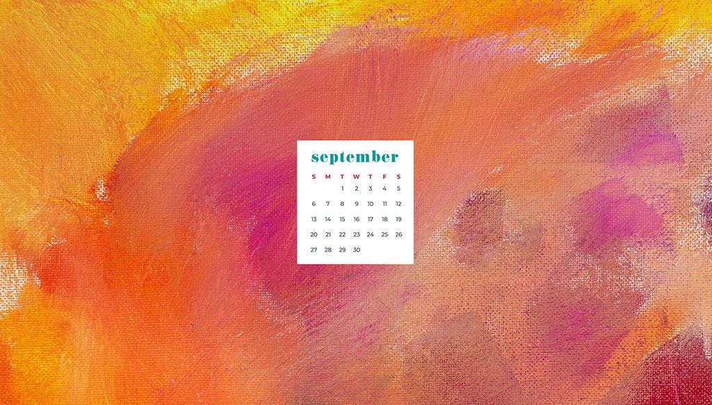 Free September 2020 desktop calendar wallpapers — 16 designs options!