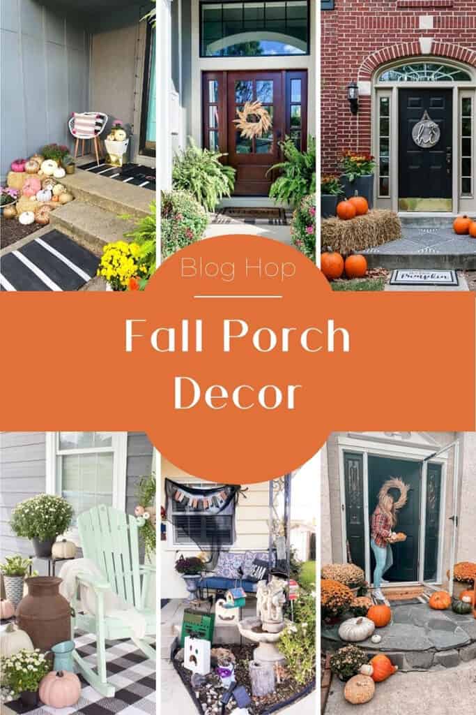 A outdoor fall decor tour — full of colorful and modern pumpkins & plants!