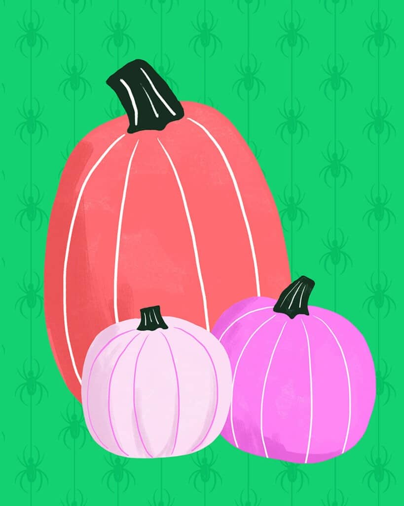 Free Halloween art printables – 21 cute and colorful designs. Affordably update your gallery walls and home decor for the holiday.