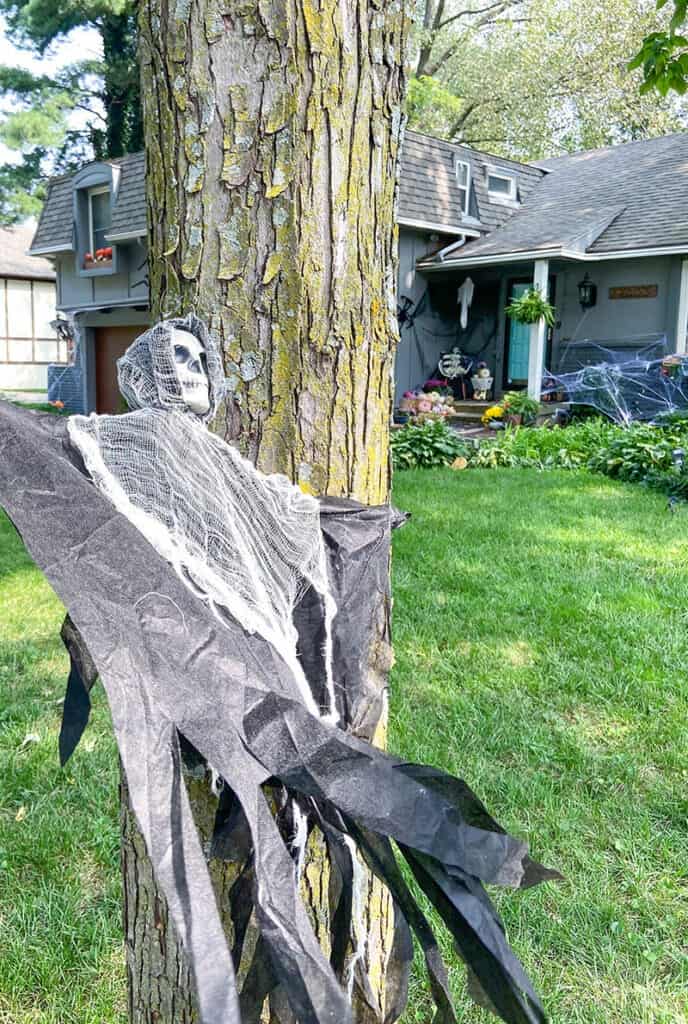 affordable Halloween ghouls in trees