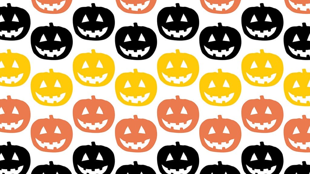 14 free Halloween pumpkin wallpapers for desktop and smart phone - A festive way to dress your tech. Lots of colors to choose from!